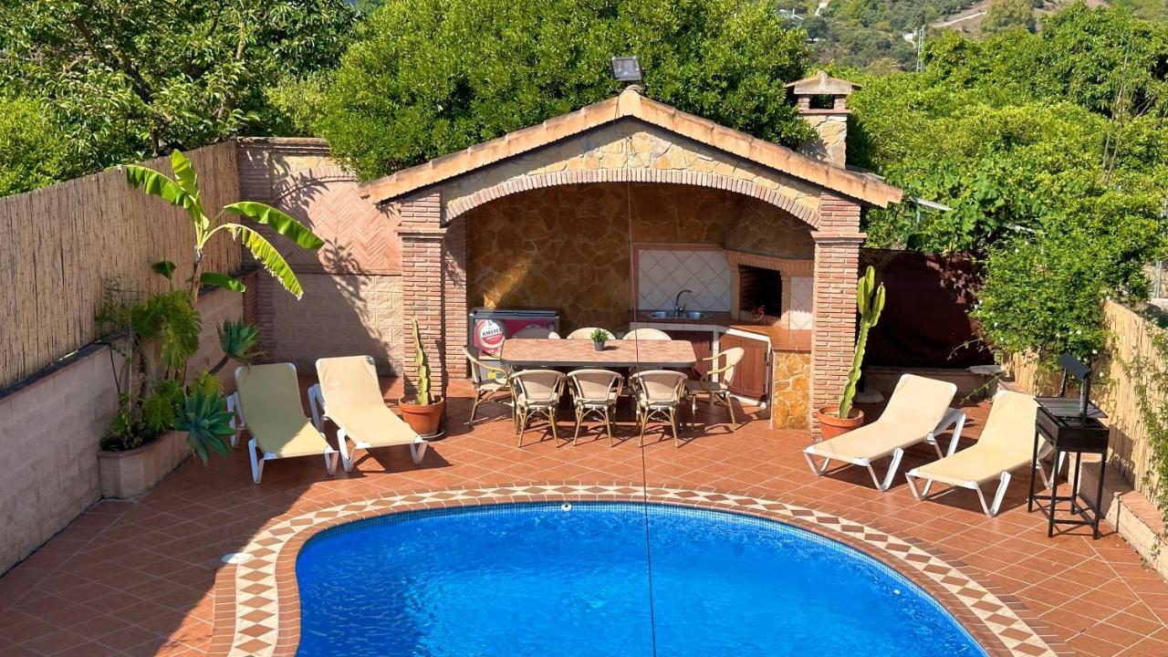 Chalet El Parral - Piscina Y Sala De Cine マラガ エクステリア 写真